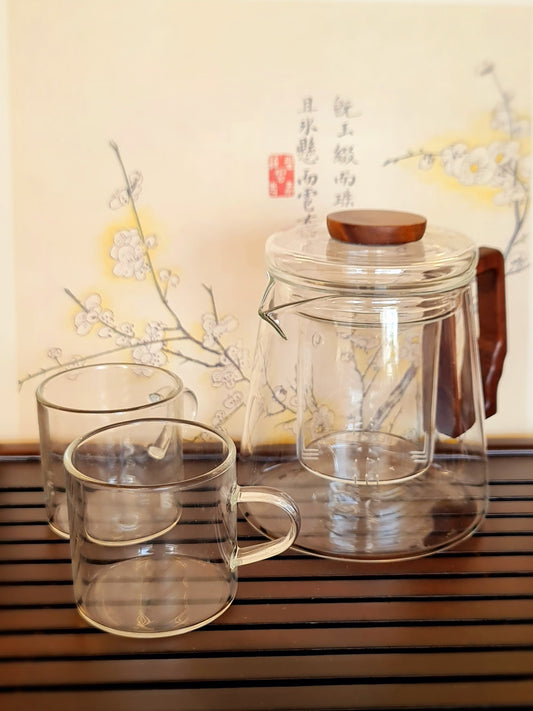 Glass Tea Set IV