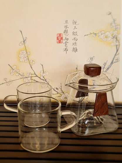 Service à thé en verre II