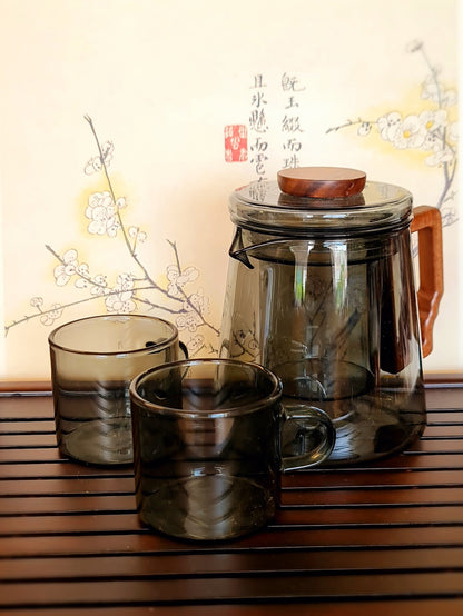 Glass Tea Set IV