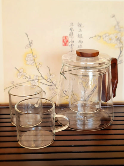 Glass Tea Set IV