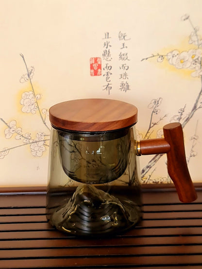 Glass Office Tea Cup I