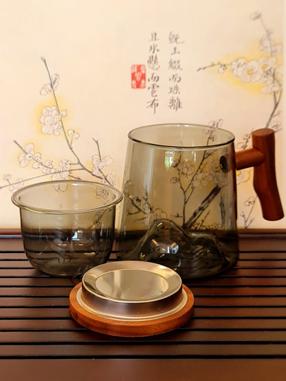 Glass Office Tea Cup I