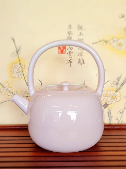 Théière rose