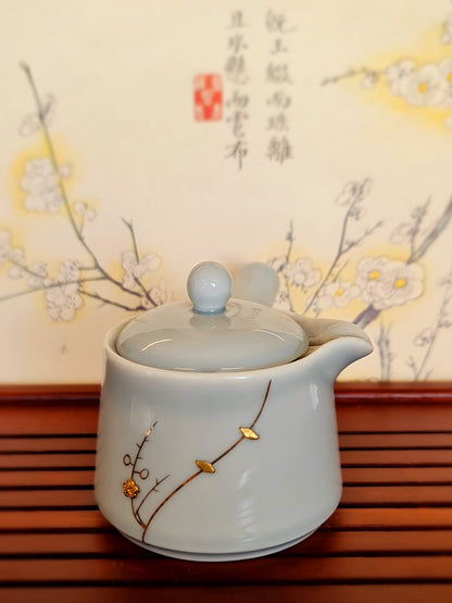 Riveted Tea Pot