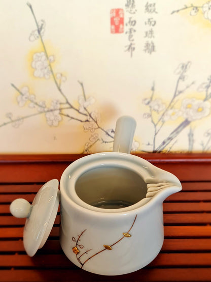 Riveted Tea Pot