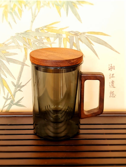 Glass Office Tea Cup II